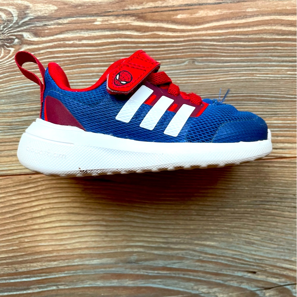 Adidas Spider-Man Toddler Shoes (Sz 4)